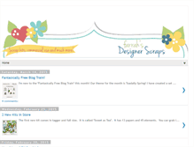 Tablet Screenshot of farrahsdesignerscraps.blogspot.com