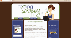 Desktop Screenshot of feelingscrappyclasses.blogspot.com