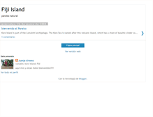 Tablet Screenshot of fiji-island-life.blogspot.com