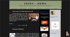 Desktop Screenshot of intec-news.blogspot.com