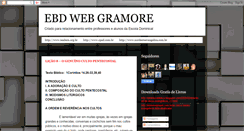 Desktop Screenshot of ebdwebgramore.blogspot.com