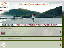 Tablet Screenshot of naturacosmeticos-peru.blogspot.com