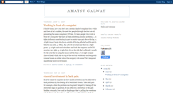 Desktop Screenshot of amatsugalway.blogspot.com