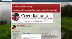 Desktop Screenshot of copebarrett.blogspot.com