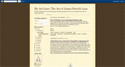 Desktop Screenshot of myartlane.blogspot.com