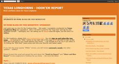 Desktop Screenshot of hookemreport.blogspot.com