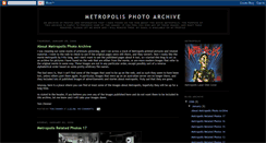 Desktop Screenshot of metropolisarchive.blogspot.com