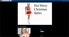 Desktop Screenshot of hotmerrychristmasbabes.blogspot.com