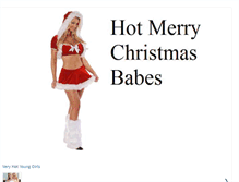 Tablet Screenshot of hotmerrychristmasbabes.blogspot.com