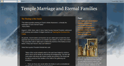 Desktop Screenshot of marriageforeternity.blogspot.com