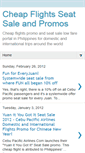 Mobile Screenshot of cheapflightspromo.blogspot.com