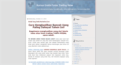 Desktop Screenshot of kursus-gratis-forex-trading-valas.blogspot.com
