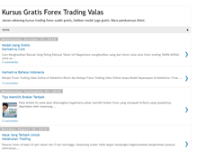 Tablet Screenshot of kursus-gratis-forex-trading-valas.blogspot.com
