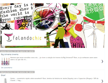 Tablet Screenshot of falandochic.blogspot.com
