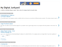 Tablet Screenshot of mydigitaljunkyard.blogspot.com