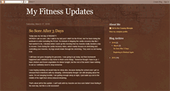 Desktop Screenshot of fitnesscraze.blogspot.com