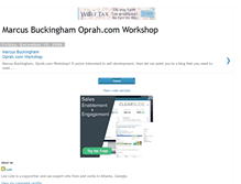 Tablet Screenshot of marcus-buckingham-oprah-workshop.blogspot.com