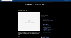 Desktop Screenshot of montrealgossipboy.blogspot.com