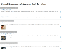 Tablet Screenshot of cherryhilljournal.blogspot.com