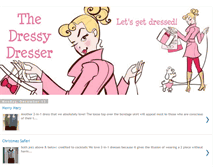Tablet Screenshot of dressydresser.blogspot.com