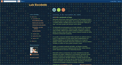Desktop Screenshot of luisescobedo87.blogspot.com