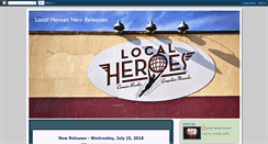 Desktop Screenshot of localheroescomicsnewreleases.blogspot.com