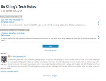Tablet Screenshot of chingster-technotes.blogspot.com