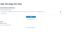 Tablet Screenshot of chipsforfree1m.blogspot.com