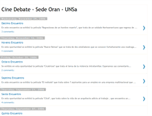 Tablet Screenshot of cinedebate-unsaor.blogspot.com