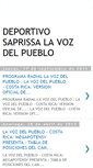 Mobile Screenshot of deportivosaprissalavozdelpueblo.blogspot.com