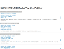 Tablet Screenshot of deportivosaprissalavozdelpueblo.blogspot.com