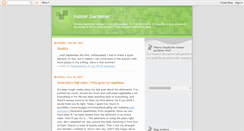 Desktop Screenshot of indoorgardener.blogspot.com