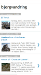 Mobile Screenshot of bjergvandring.blogspot.com