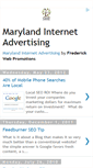 Mobile Screenshot of marylandinternetadvertising.blogspot.com