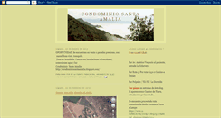 Desktop Screenshot of condominiosantaamalia.blogspot.com