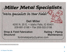 Tablet Screenshot of millermetals.blogspot.com