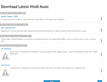 Tablet Screenshot of onlyhindimusic.blogspot.com