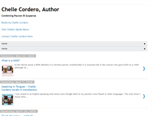 Tablet Screenshot of chellecordero.blogspot.com