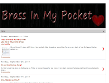 Tablet Screenshot of brassinmypocket.blogspot.com