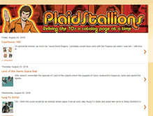 Tablet Screenshot of plaidstallions.blogspot.com