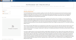 Desktop Screenshot of poweredbyprinciple.blogspot.com