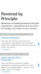 Mobile Screenshot of poweredbyprinciple.blogspot.com