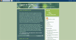 Desktop Screenshot of chingscdo.blogspot.com