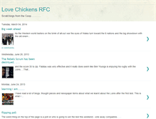 Tablet Screenshot of lovechickensrfc.blogspot.com