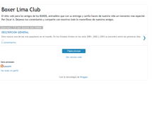 Tablet Screenshot of boxerlimaclub.blogspot.com