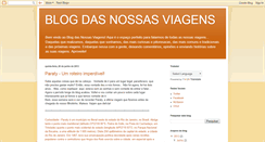 Desktop Screenshot of blogdasnossasviagens.blogspot.com