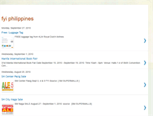 Tablet Screenshot of fyiphilippines.blogspot.com