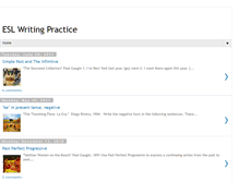 Tablet Screenshot of eslwritingpractice.blogspot.com