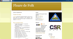 Desktop Screenshot of floare-de-folk.blogspot.com