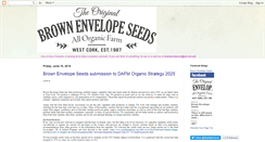 Desktop Screenshot of brownenvelopeseeds.blogspot.com
